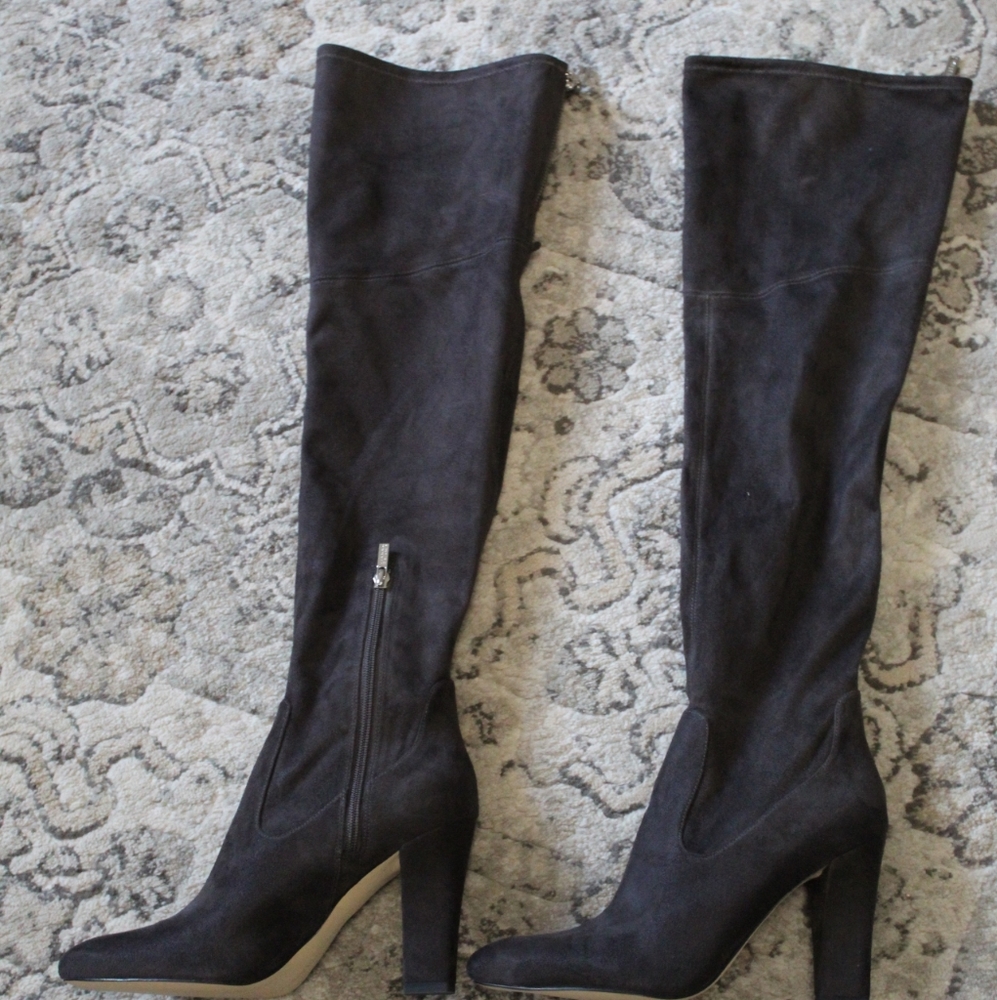 Suede Ivanka Trump Boots